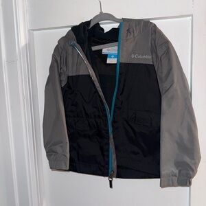Columbia Kids' Black and Gray Jacket size 4t